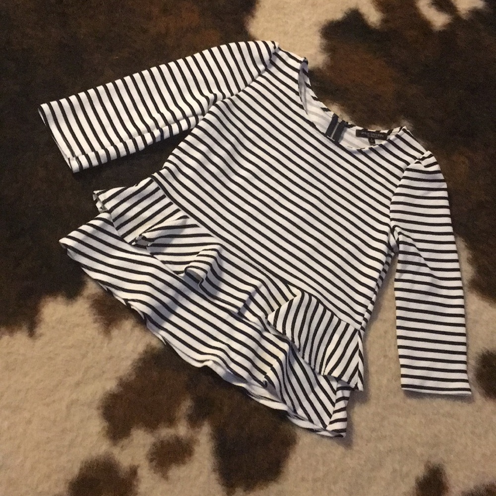 Size small peplum top